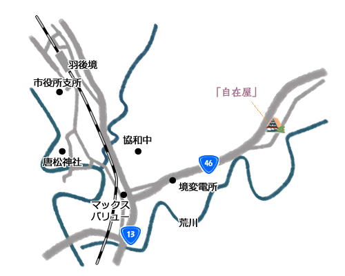 自在屋地図