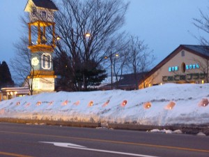 道の駅なかせん前