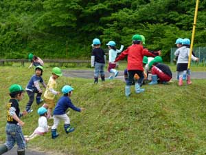 河辺へそ公園にて