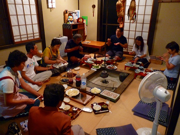 西木研究会と石巻の千葉さんご家族