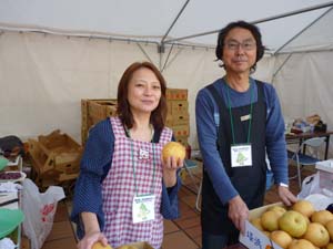 しらかみカフェ（笠原果樹園）　笠原吉範さん