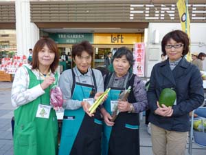 潟の店の皆さん