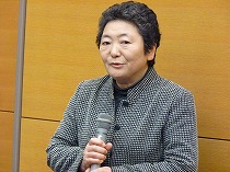 副理事長・石垣一子（直売所 陽気な母さんの店）