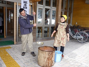 餅つき