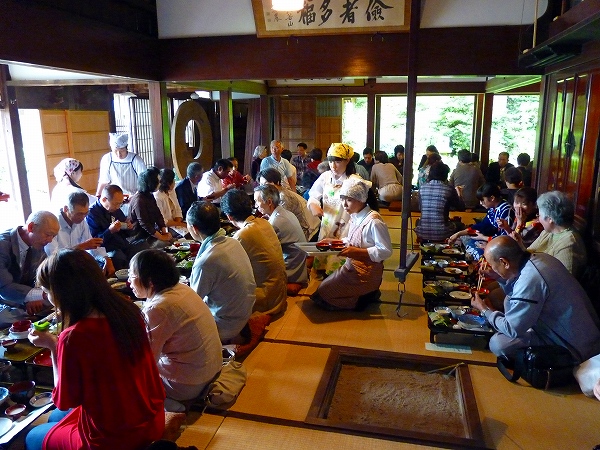 さなぶり料理　食事会