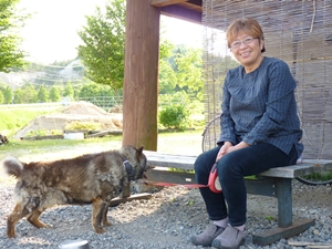 孫兵衛のお母さんとリュウくん