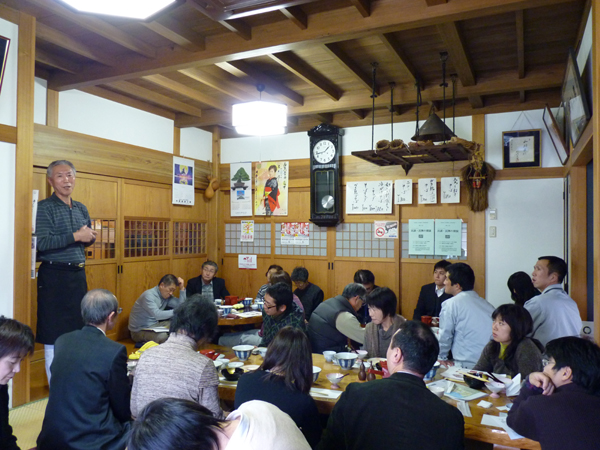 そば屋彦三（猪岡専一さんの講話）