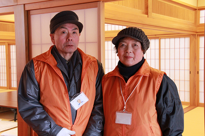 見どころ案内人のお二人、丁寧な案内ありがとうございました。