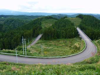 馬棚長峰からの景色