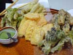 ホテルまさかの料理-山菜天麩羅