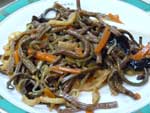 ホテルまさかの料理-ぜんまいの煮つけ