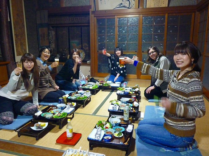 「重松の家」での女子会