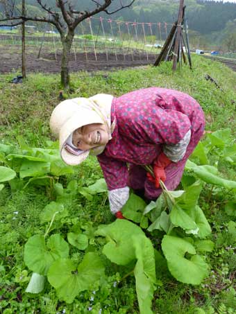 農家民宿「重松の家」の佐藤さん