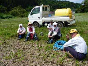 上新城地域のみなさん。