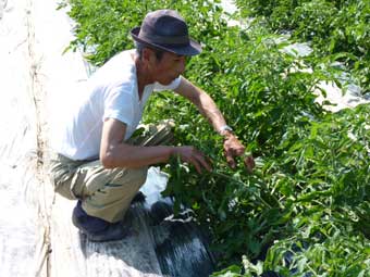 農家民宿「重松の家」の重博さん