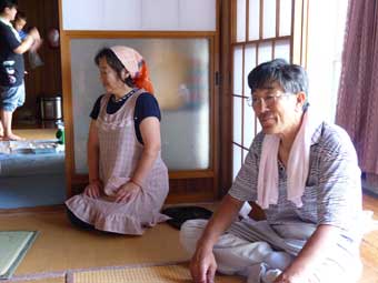 若畑集落の佐藤ご夫妻