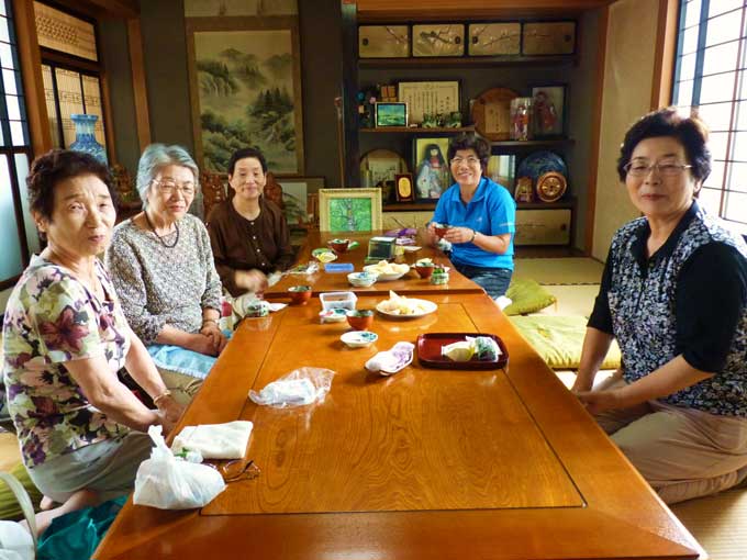 合川の自宅で
