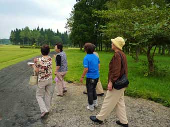 北欧の杜公園内を散策