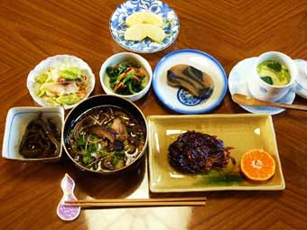 農家レストラン「雅庵」料理