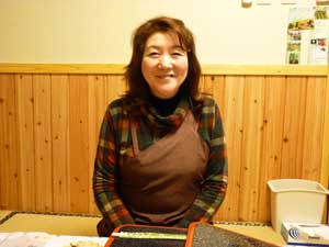 農家民宿「弁天の宿」オーナーの高橋京子さん