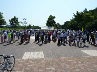 「第9回水土里のみちウォーキングin仁井田walk」参加者