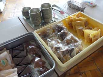 給食スタイルのスイーツ