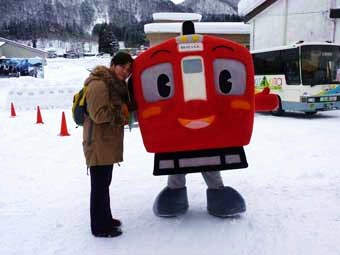 ないりっくんと記念撮影