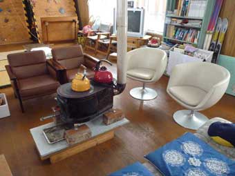 「あきた山の学校」内部