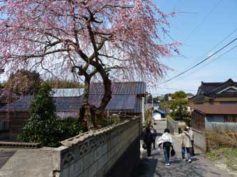 千年の村･大竹を散策開始！