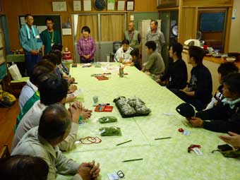 「白神ぶなっこ教室」にて