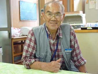 市川善吉さん（自然観察指導員および世界遺産白神山地ガイド）