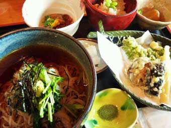 ヤーコン定食